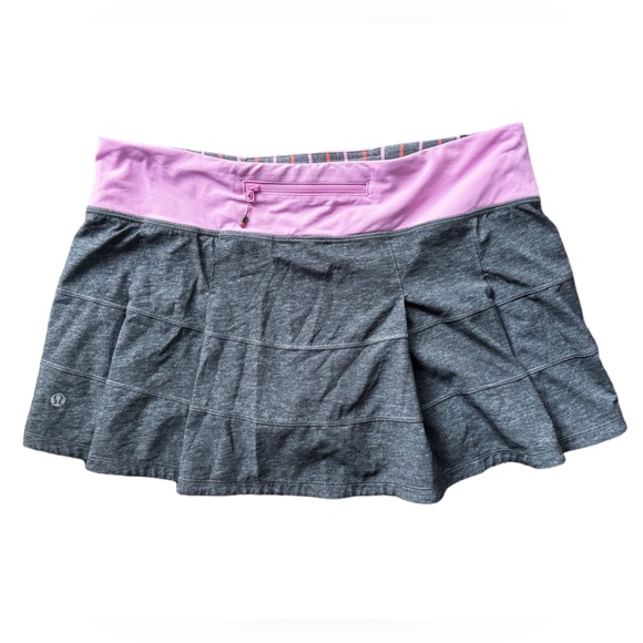 Lululemon Pace Rival Skirt II *4-way Stretch Deep Cole Vintage Pink - Picture 6 of 8